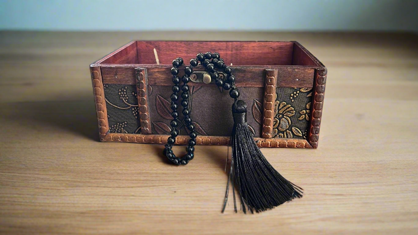 Black Onyx Mala Beads (108)