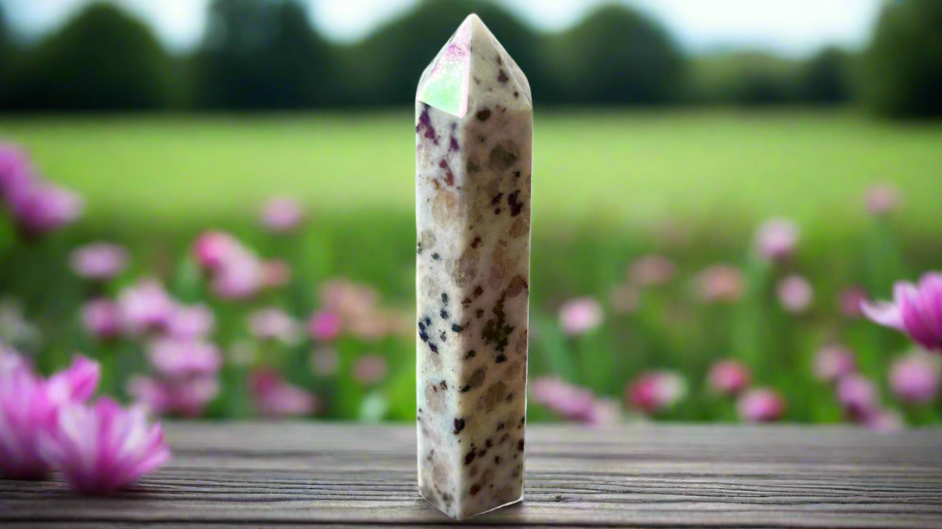 Aura Kiwi Jasper Tower 8cm