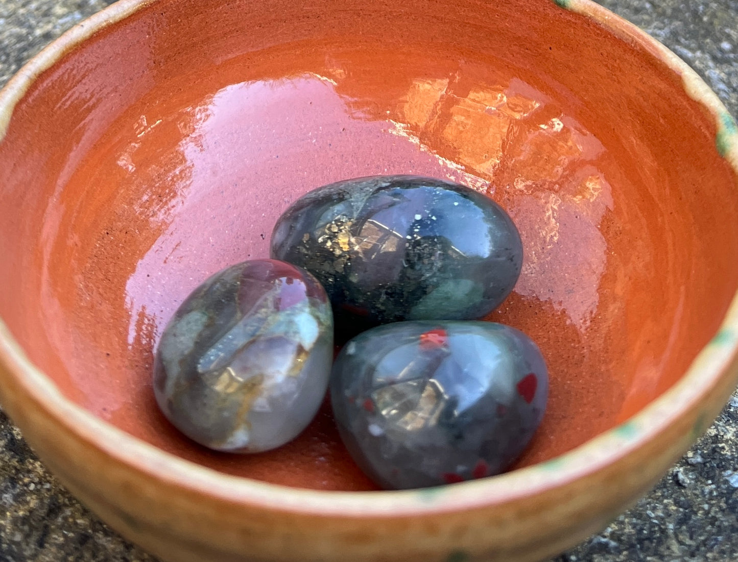 African Bloodstone Tumble Stone