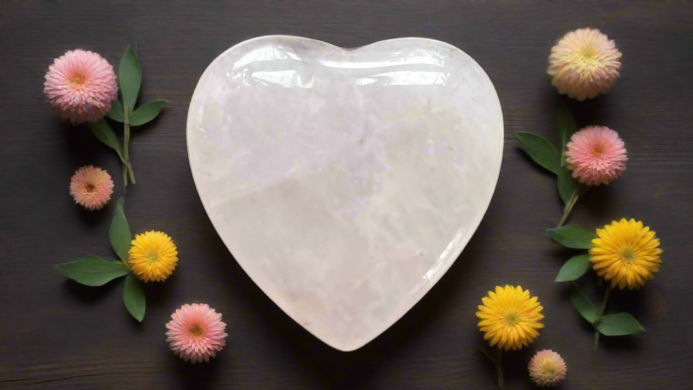Rose Quartz Heart 33g