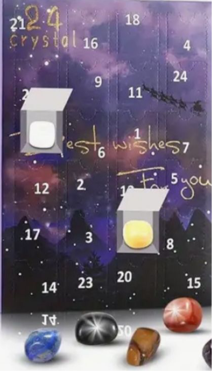 Christmas Crystal Advent Calendar