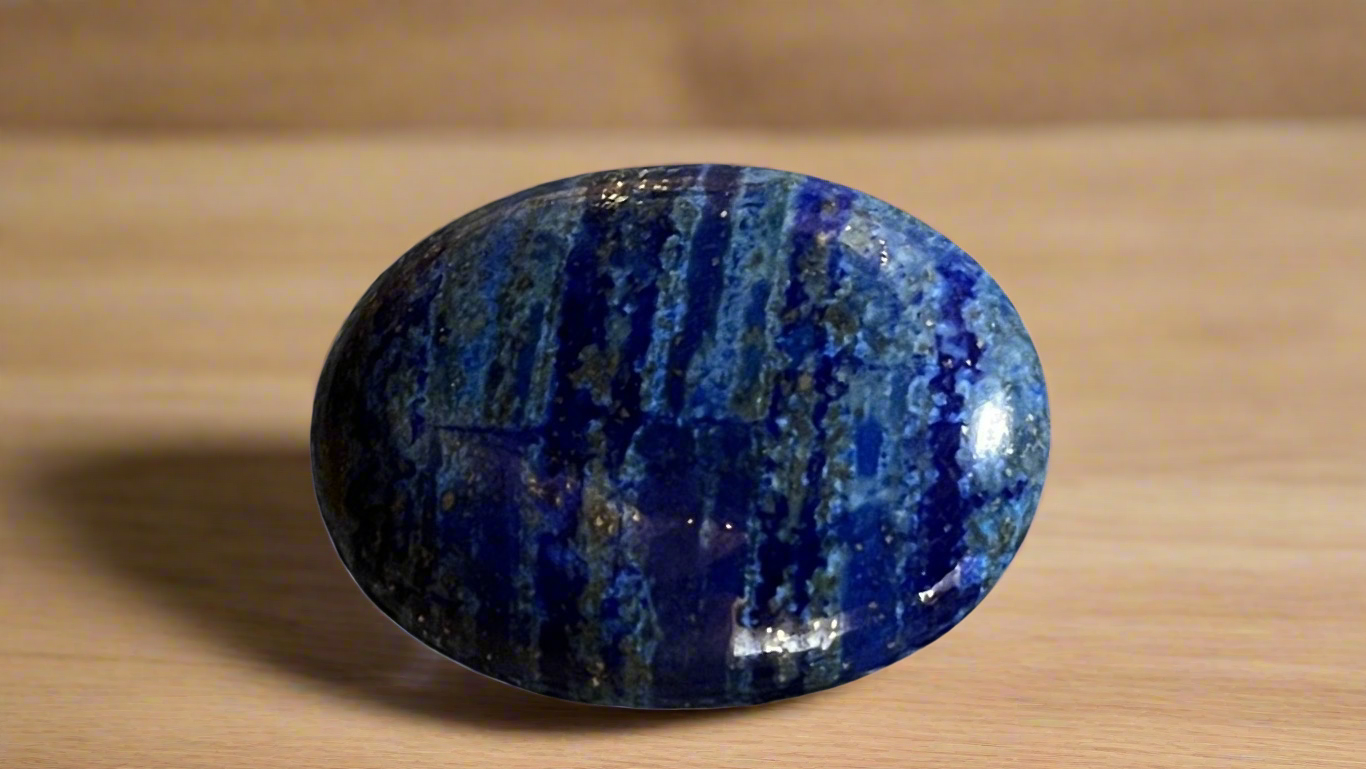 Lapis Lazuli Palm Stone