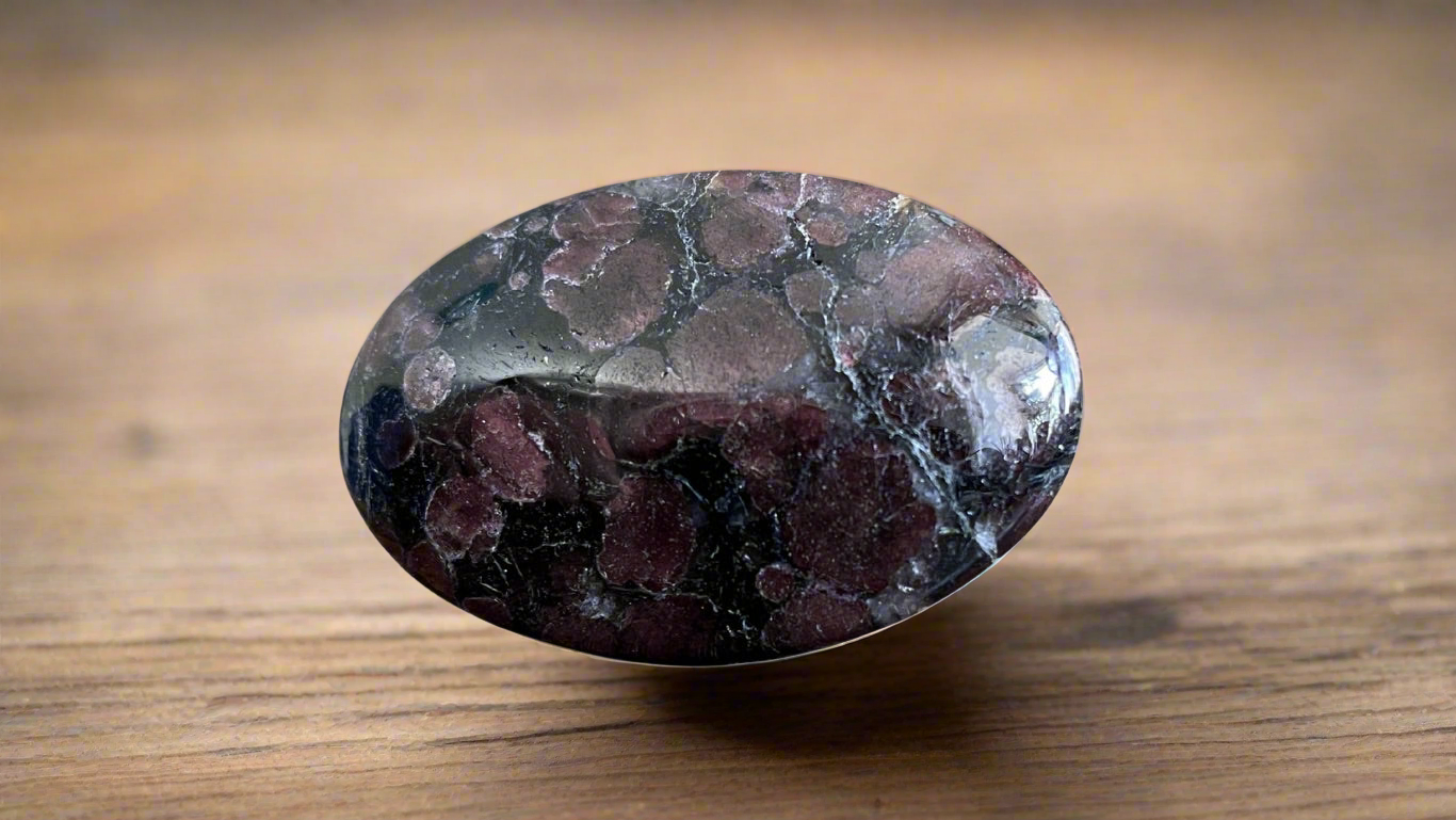 Garnet Palm Stone