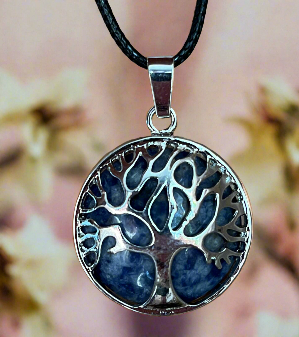 Sodalite Tree Of Life Necklace