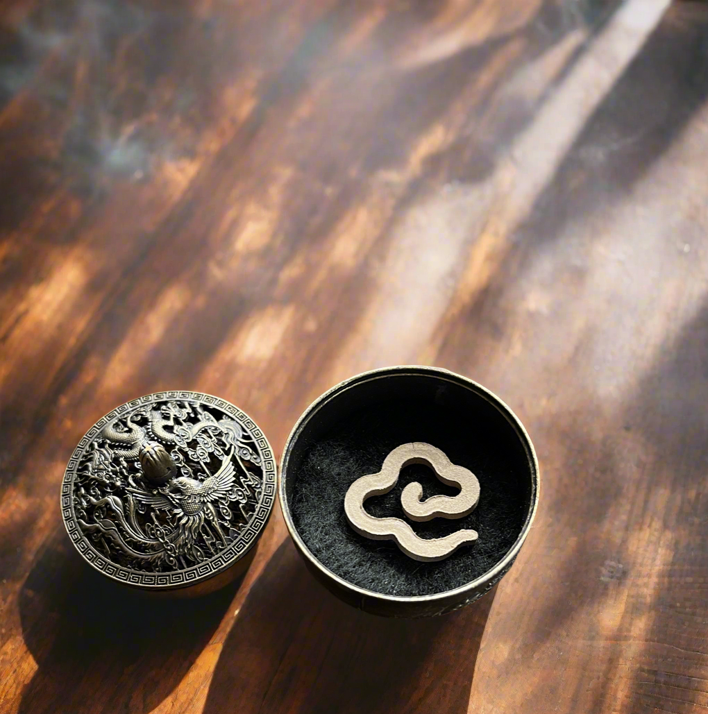 Phoenix & Dragon Design Incense Burner