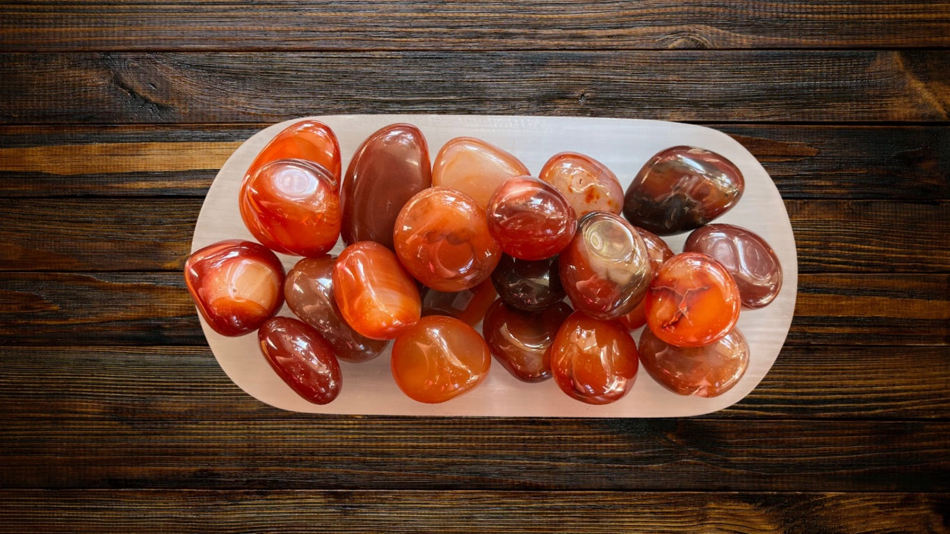 Carnelian Tumble Stone