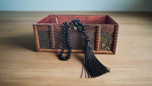 Black Onyx Mala Beads (108)