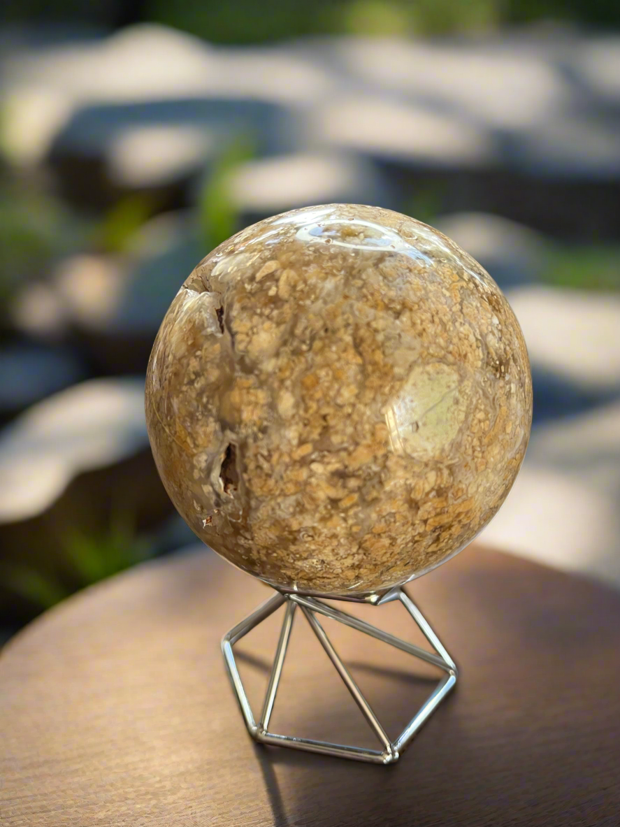 Ocean Jasper Sphere