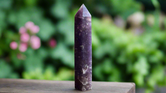 Lepidolite Tower 8.5cm
