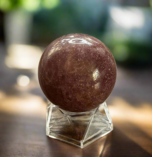 Strawberry Quartz Sphere