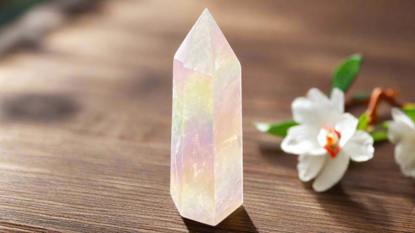 Angel Aura Quartz Tower 5.5cm
