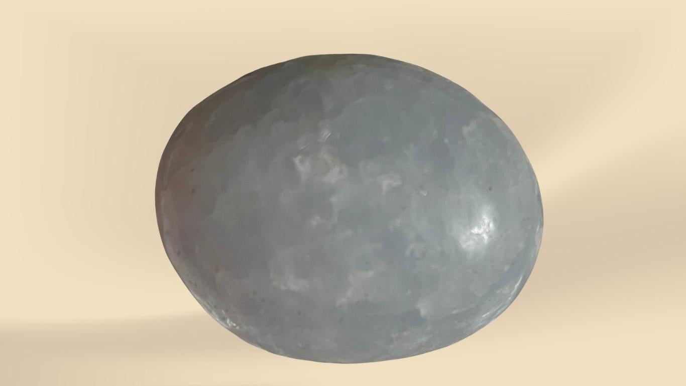 Celestite Palm Stone Large