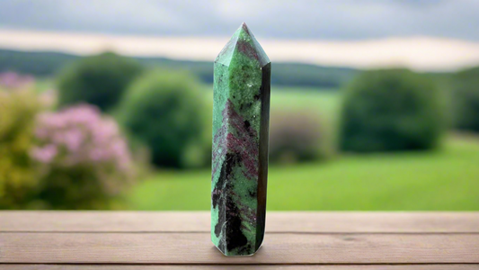 Ruby In Zoisite Tower 10cm