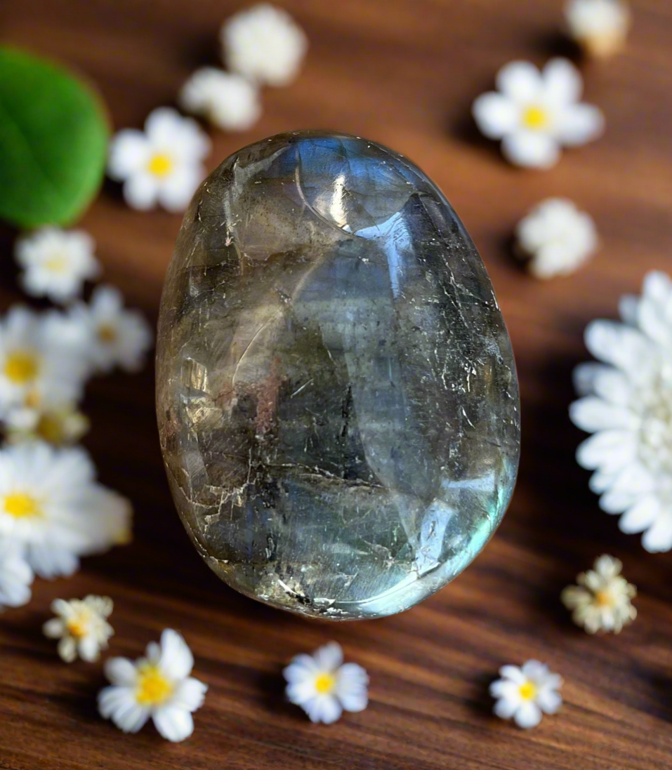Labradorite Palm Stone