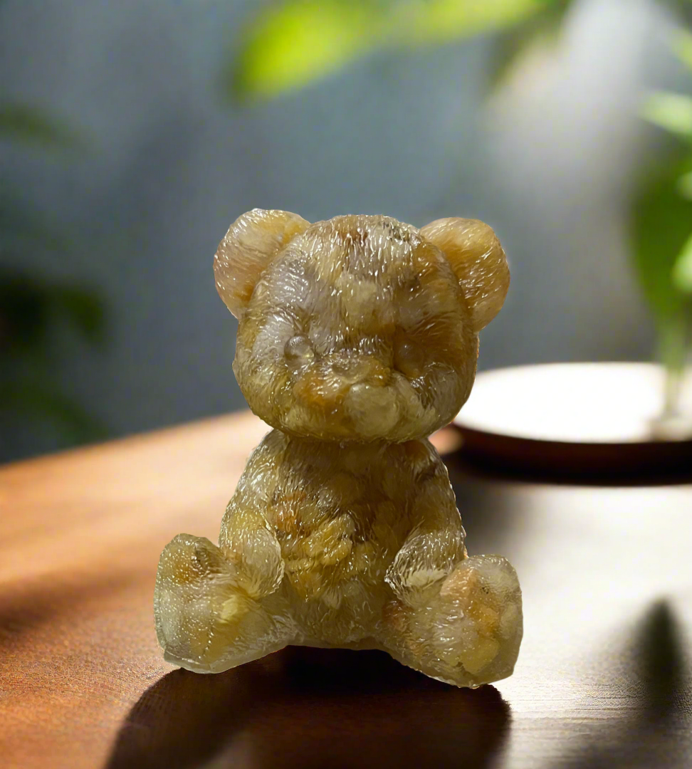 Citrine Crystal Teddy