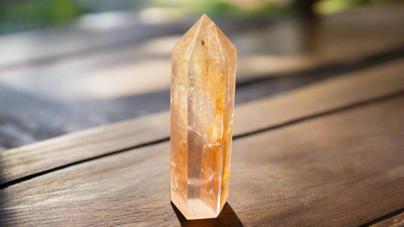 Golden Healer Quartz Tower 7cm