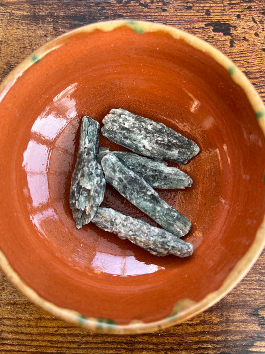 Green Kyanite Blades
