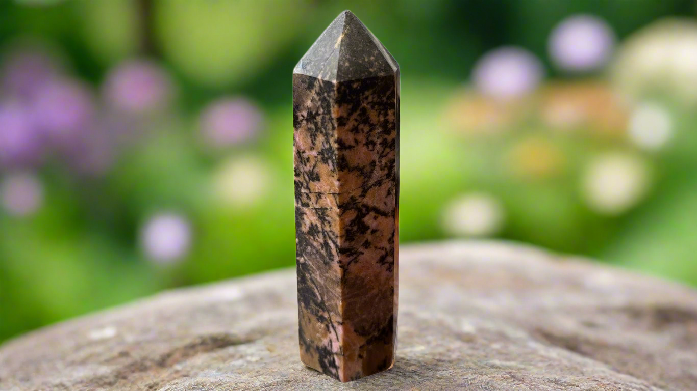 Rhodonite Tower 9cm