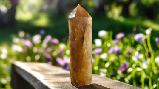 Golden Healer Quartz Obelisk 10cm