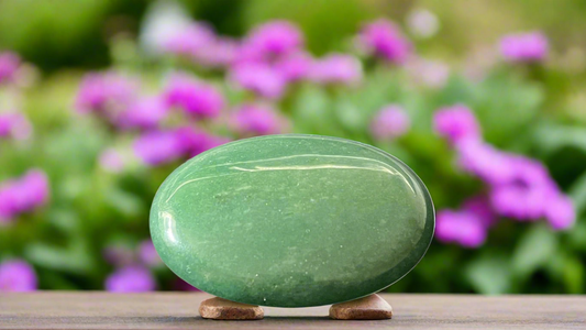 Green Aventurine Palm Stone
