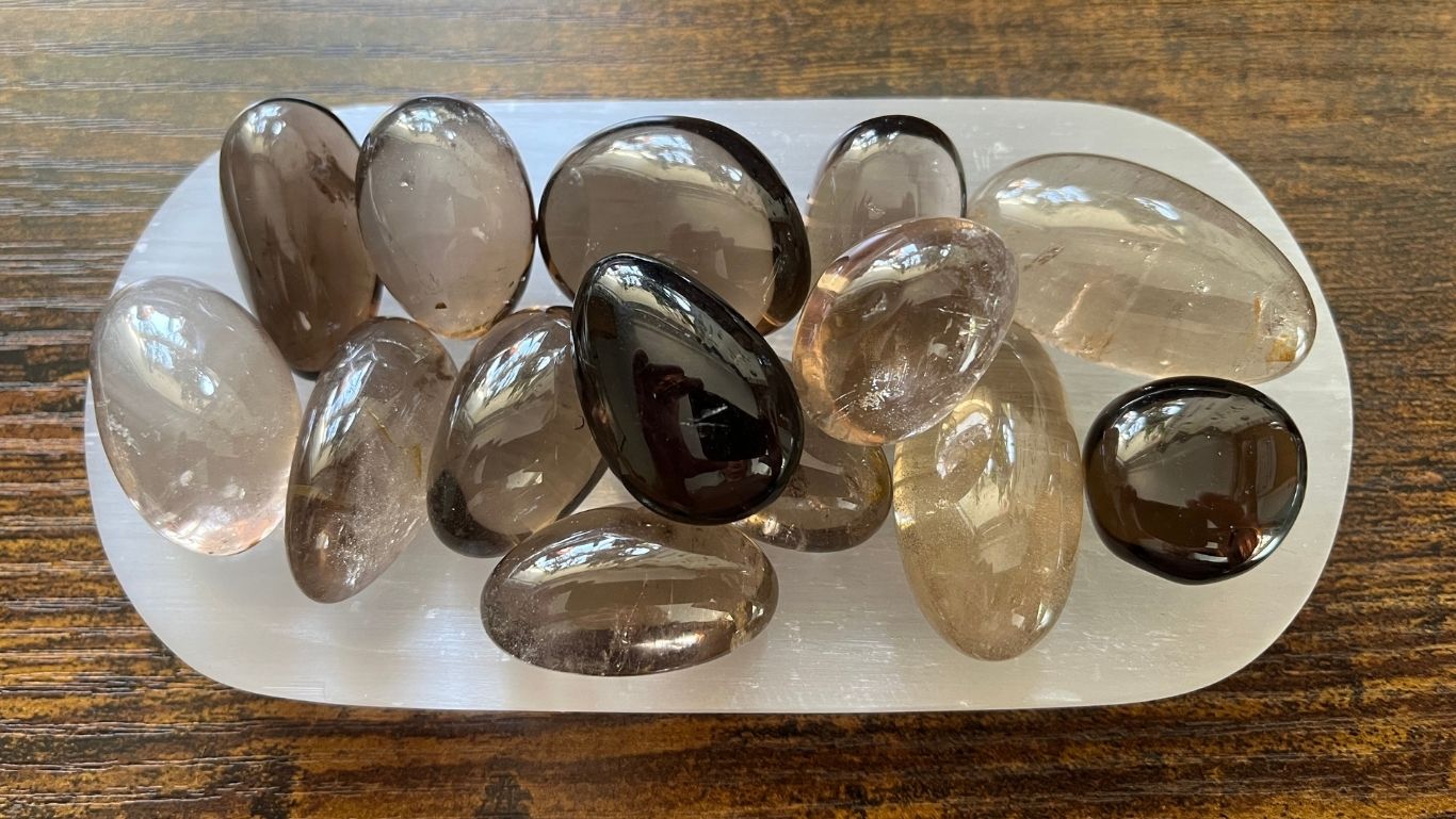 Smoky Quartz Tumble Stone
