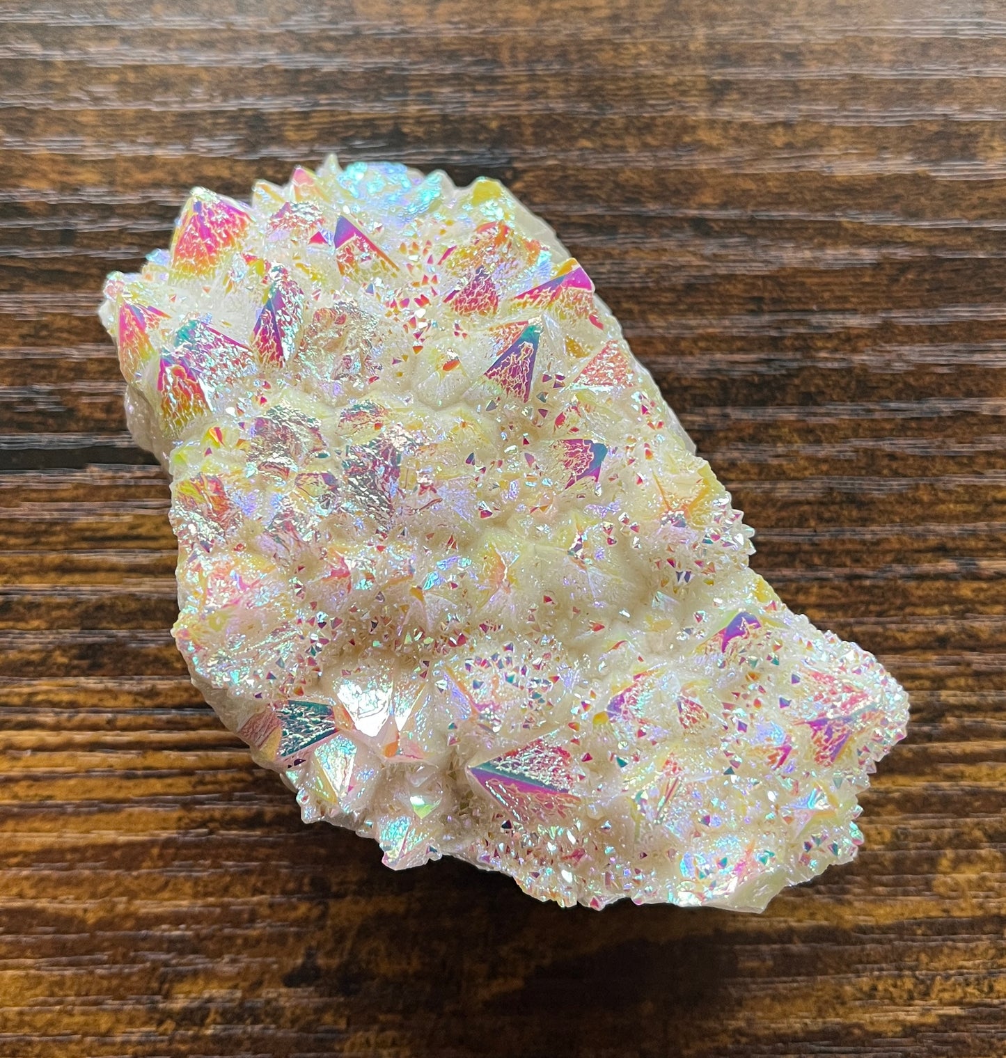 Angel Aura Quartz Cluster
