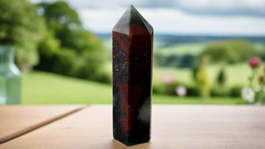 African Bloodstone Tower 5.5cm
