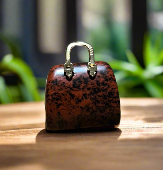 Red Obsidian Handbag