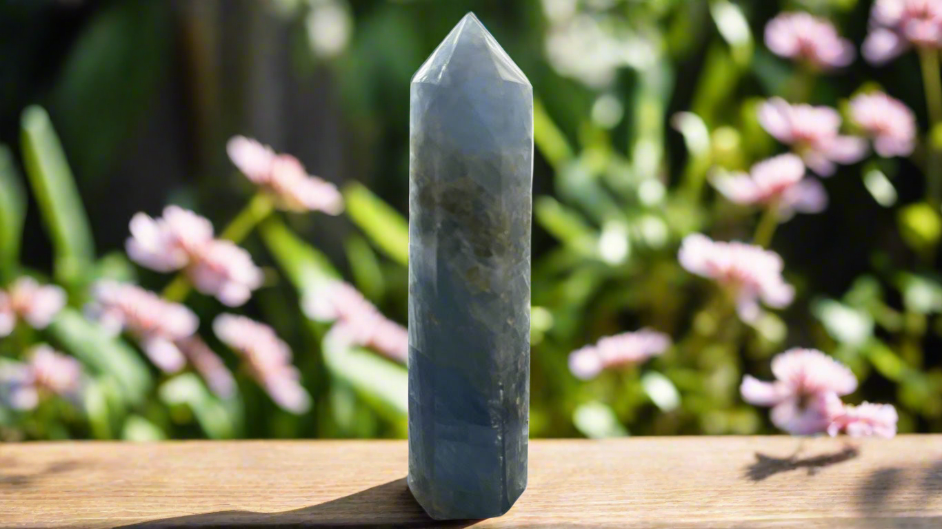 Celestite Tower 8cm