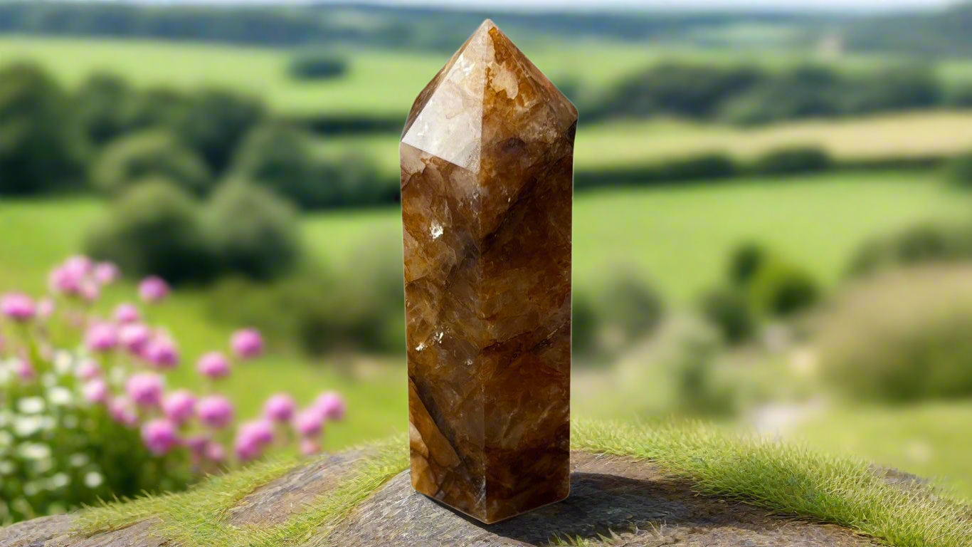 Golden Healer Quartz Tower  4.5cm