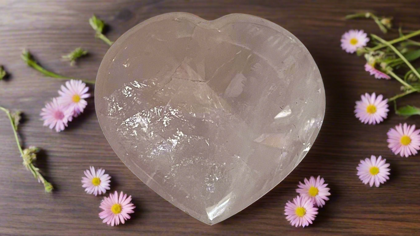 Rose Quartz Heart 48g