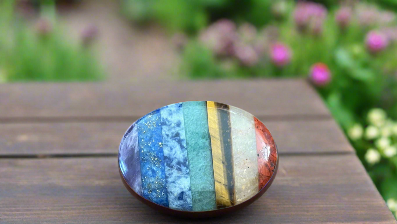 Chakra Thumb Stone