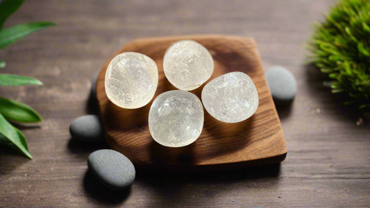 Clear Quartz Tumble stone