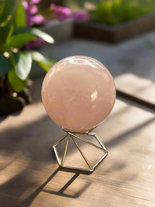 Rose Quartz Sphere