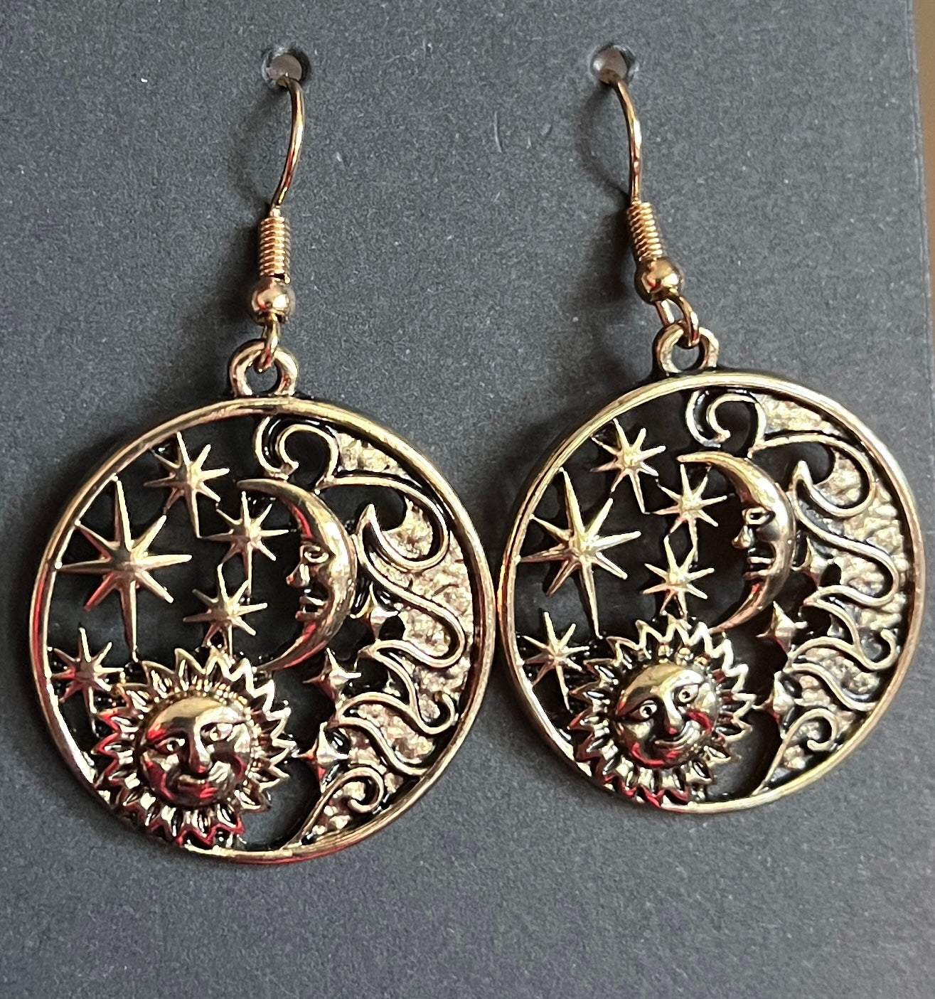 Moon, Sun & Stars Earrings