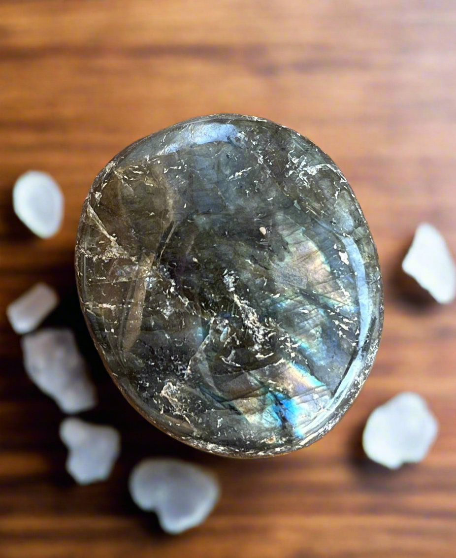 Labradorite Palm Stone