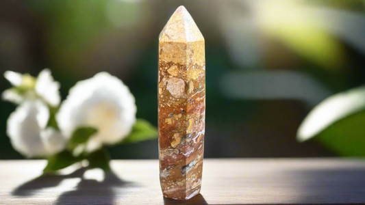 Bumblebee Jasper Tower 10cm