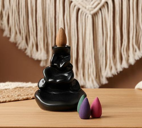 Backflow Incense Cones (Pack of 10 Varied Scents)