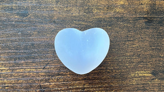 Selenite Heart