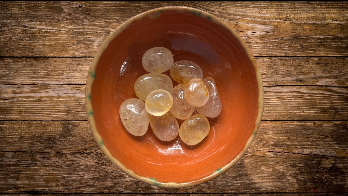Golden Healer Quartz Tumble Stone