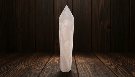 Rose Quartz Tower 16cm