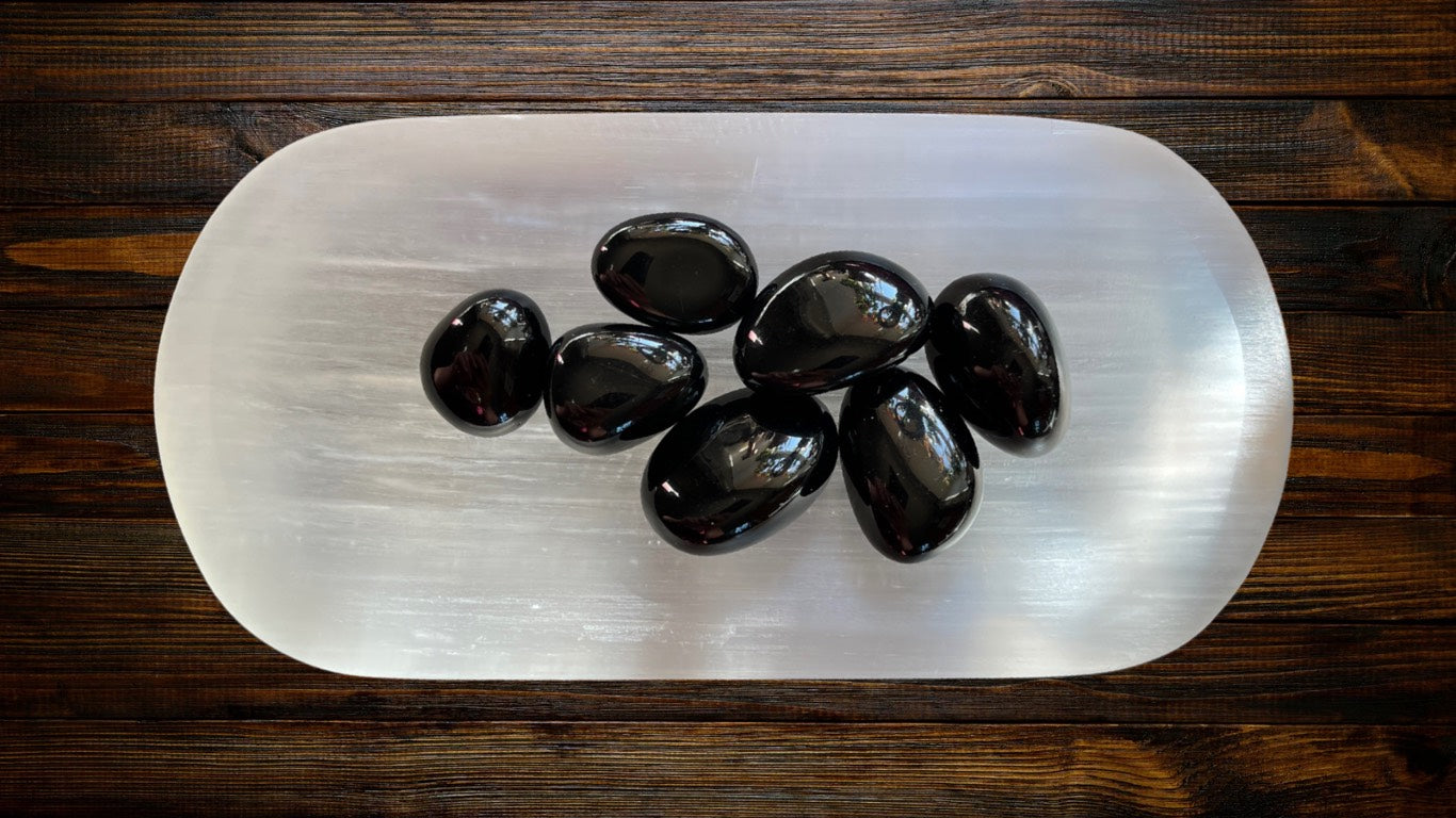 Black Obsidian Tumble Stone