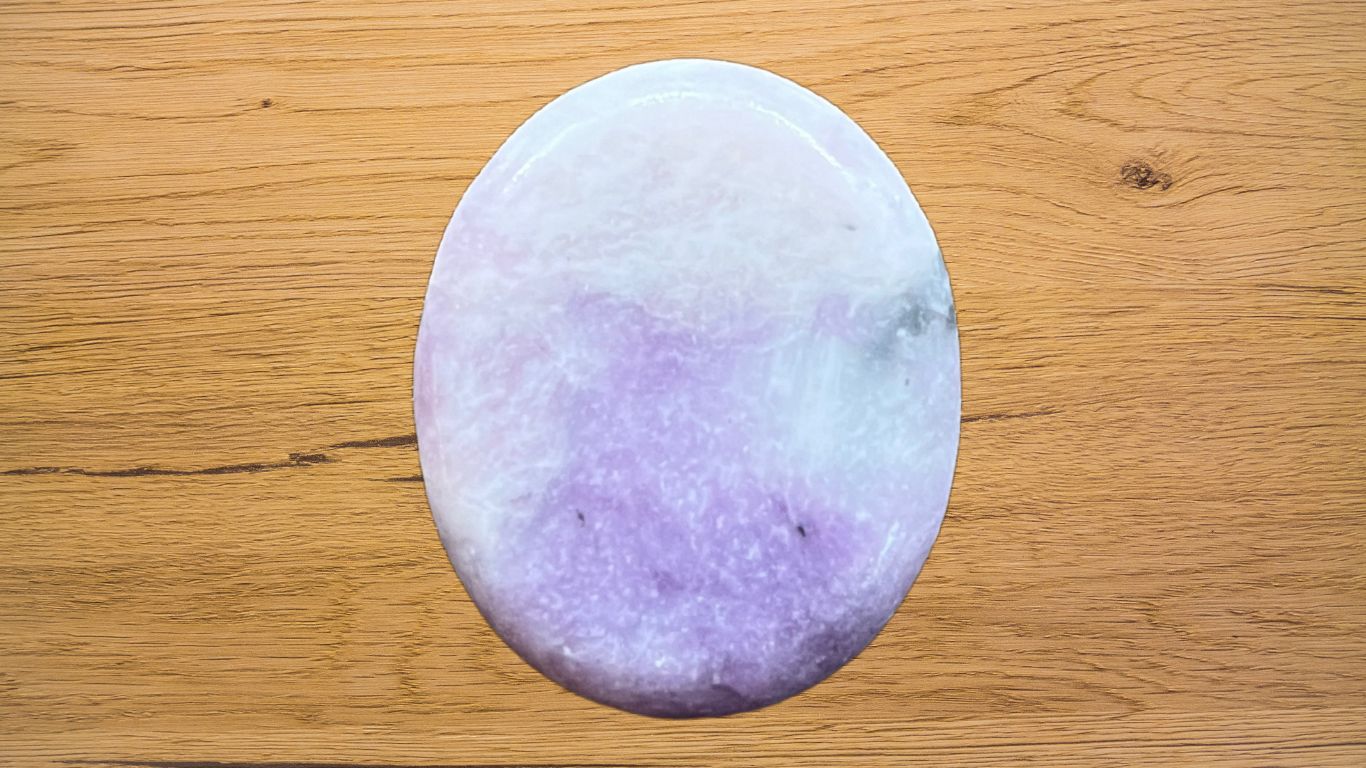 Lepidolite Worry Stone